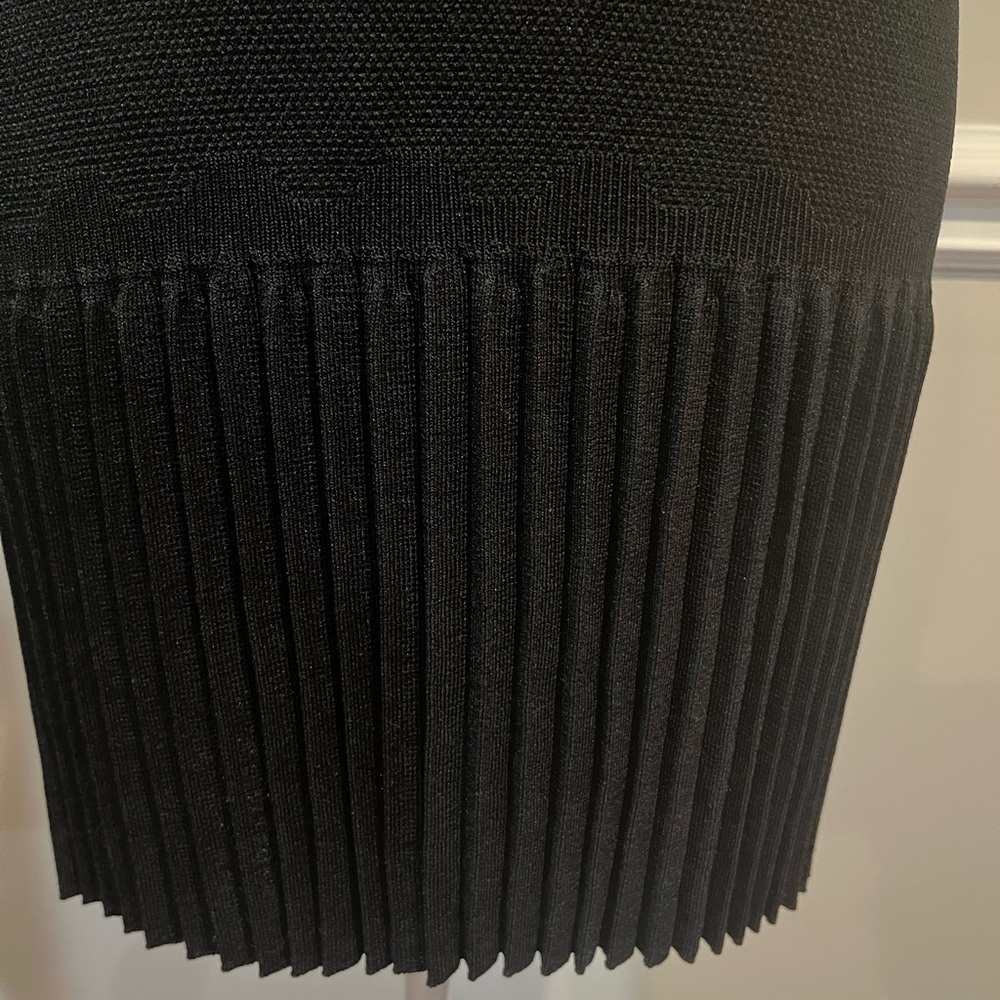 Aqua little black swirl dress - Picture 4 of 16